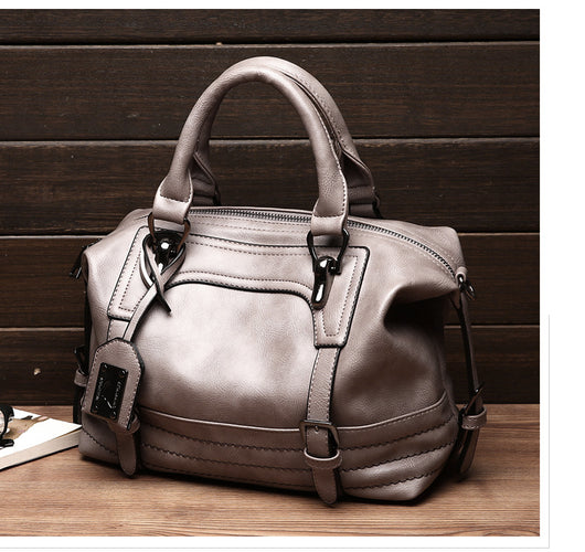 Bolso Tote de Cuero con Acabado Encerado - Image 7