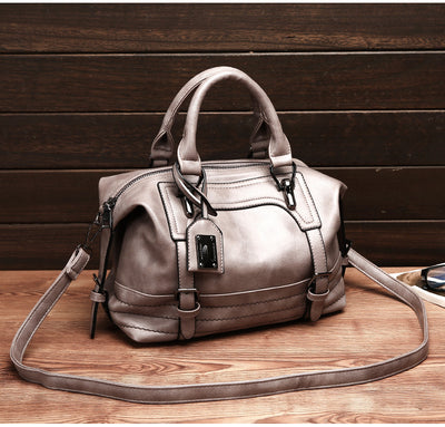Bolso Tote de Cuero con Acabado Encerado - Image 8