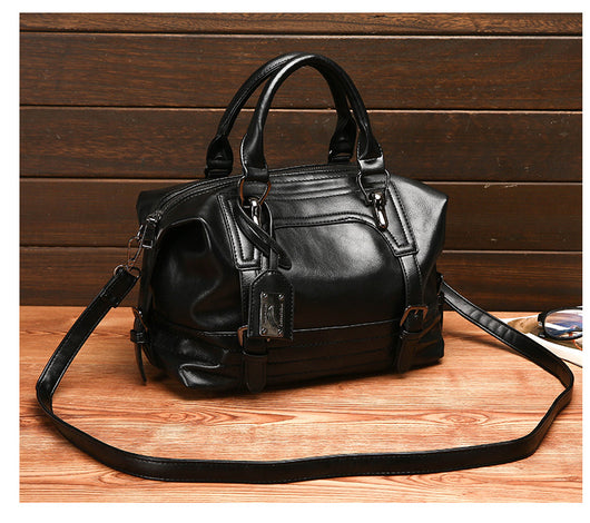 Bolso Tote de Cuero con Acabado Encerado - Image 10
