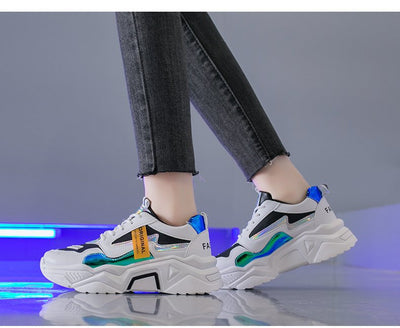 Tenis con Plataforma y Bloques de Color - Image 6