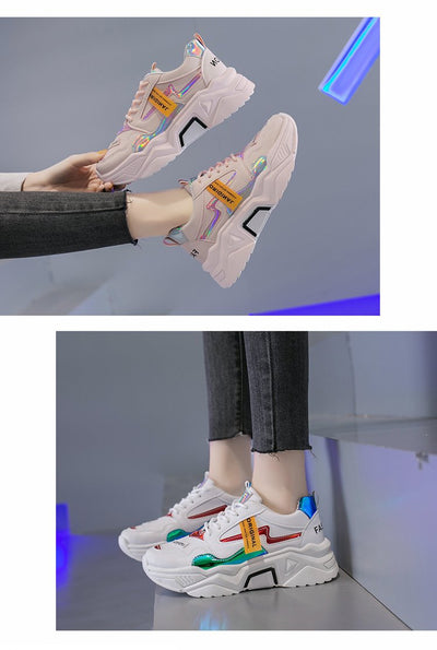 Tenis con Plataforma y Bloques de Color - Image 10