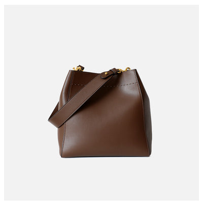 Bolso Bandolera de Cuero Grueso Versátil - Diseño Minimalista - Image 10