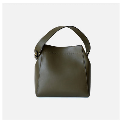 Bolso Bandolera de Cuero Grueso Versátil - Diseño Minimalista - Image 11