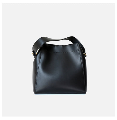 Bolso Bandolera de Cuero Grueso Versátil - Diseño Minimalista - Image 12