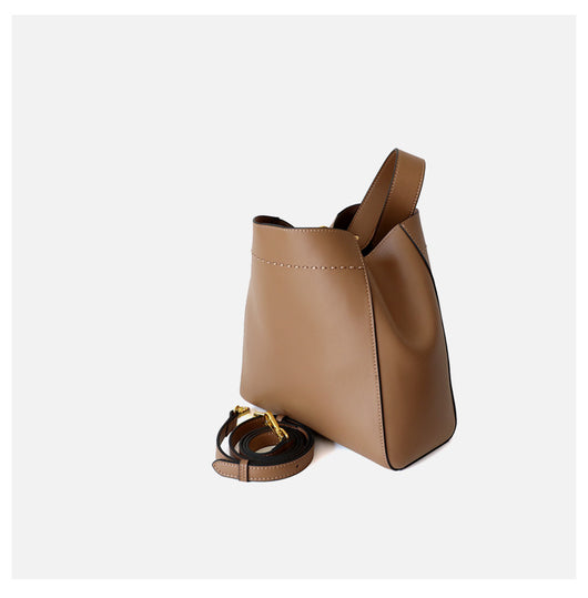Bolso Bandolera de Cuero Grueso Versátil - Diseño Minimalista - Image 15