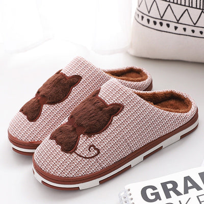 Pantuflas Cálidas de Algodón con Suela Antideslizante - Image 10
