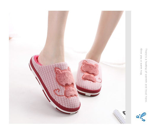 Pantuflas Cálidas de Algodón con Suela Antideslizante - Image 17