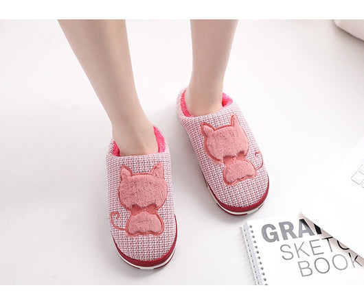 Pantuflas Cálidas de Algodón con Suela Antideslizante - Image 18