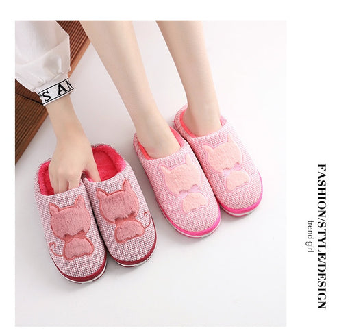 Pantuflas Cálidas de Algodón con Suela Antideslizante - Image 20