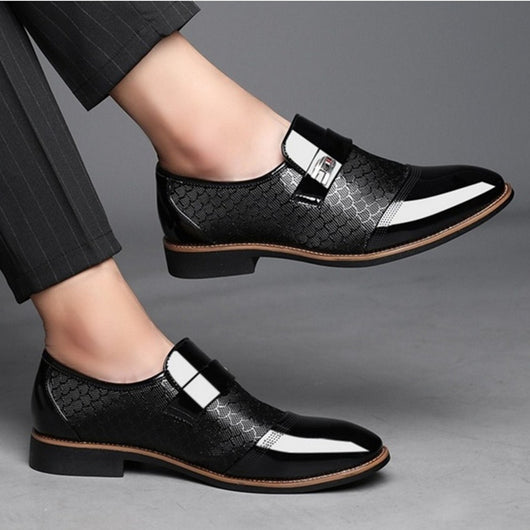 Zapatos de Cuero para Hombre - Estilo Casual y Versátil - Image 9