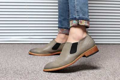 Zapatos de Cuero Británicos Transpirables para Hombre - Image 8