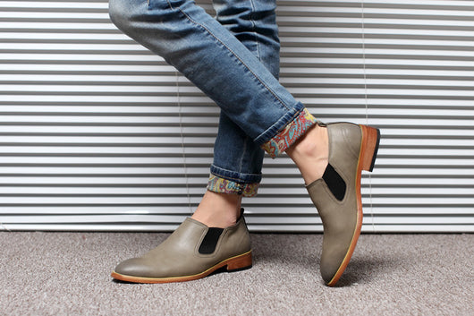 Zapatos de Cuero Británicos Transpirables para Hombre - Image 12