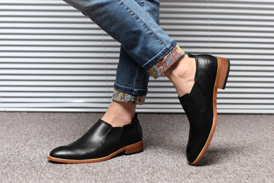 Zapatos de Cuero Británicos Transpirables para Hombre - Image 20