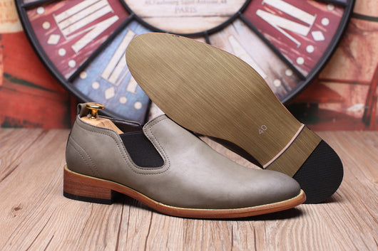 Zapatos de Cuero Británicos Transpirables para Hombre - Image 28
