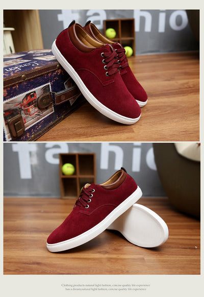 Zapatos Casuales de Ante para Hombre Talla Grande - Image 3