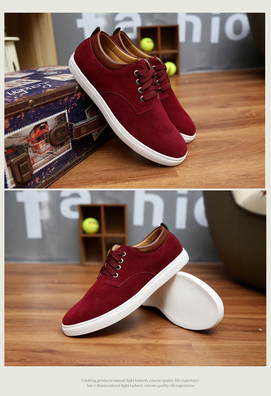 Zapatos Casuales de Ante para Hombre Talla Grande - Image 3