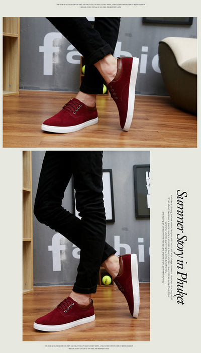 Zapatos Casuales de Ante para Hombre Talla Grande - Image 4
