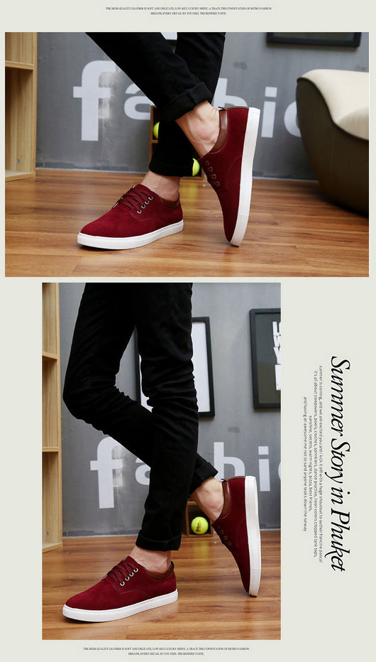 Zapatos Casuales de Ante para Hombre Talla Grande - Image 4