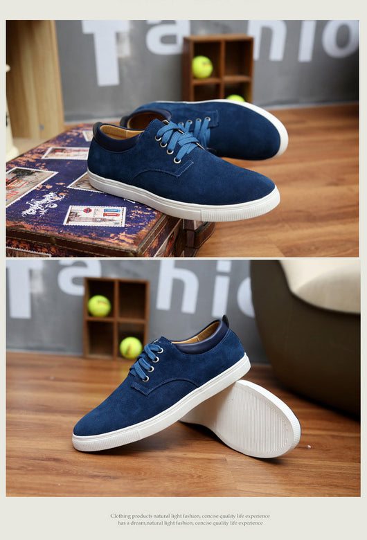 Zapatos Casuales de Ante para Hombre Talla Grande - Image 6