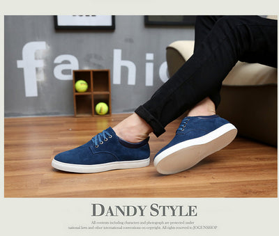 Zapatos Casuales de Ante para Hombre Talla Grande - Image 8