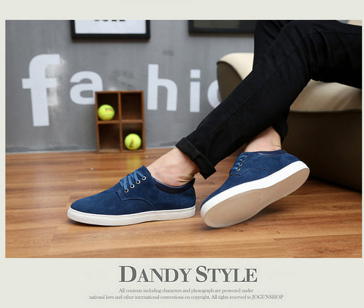 Zapatos Casuales de Ante para Hombre Talla Grande - Image 8