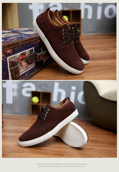 Zapatos Casuales de Ante para Hombre Talla Grande - Image 9