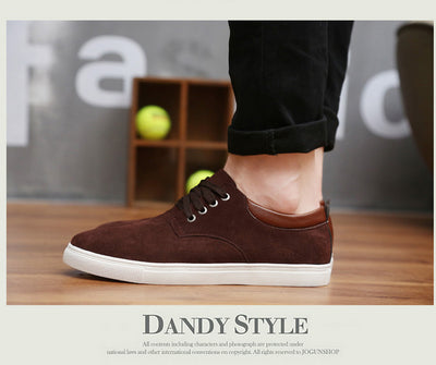 Zapatos Casuales de Ante para Hombre Talla Grande - Image 11