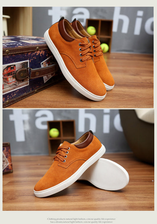 Zapatos Casuales de Ante para Hombre Talla Grande - Image 12