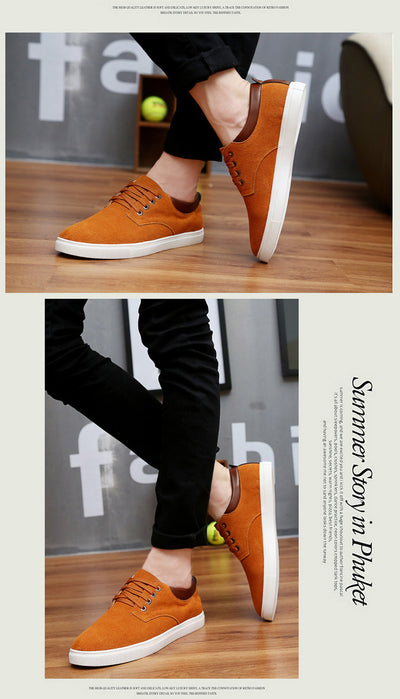 Zapatos Casuales de Ante para Hombre Talla Grande - Image 13