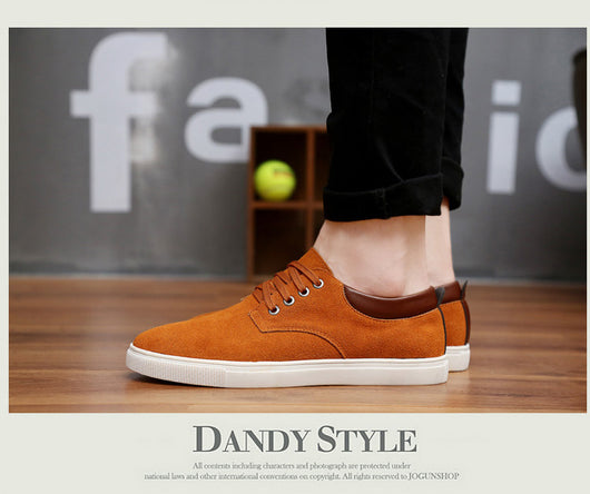 Zapatos Casuales de Ante para Hombre Talla Grande - Image 14
