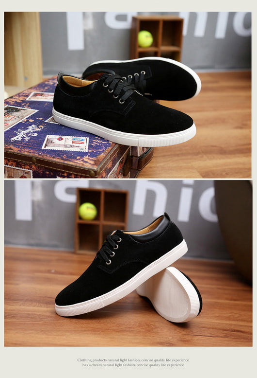 Zapatos Casuales de Ante para Hombre Talla Grande - Image 15