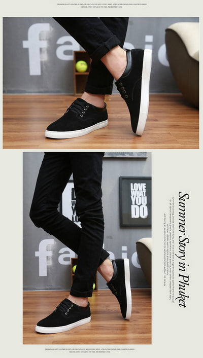 Zapatos Casuales de Ante para Hombre Talla Grande - Image 16