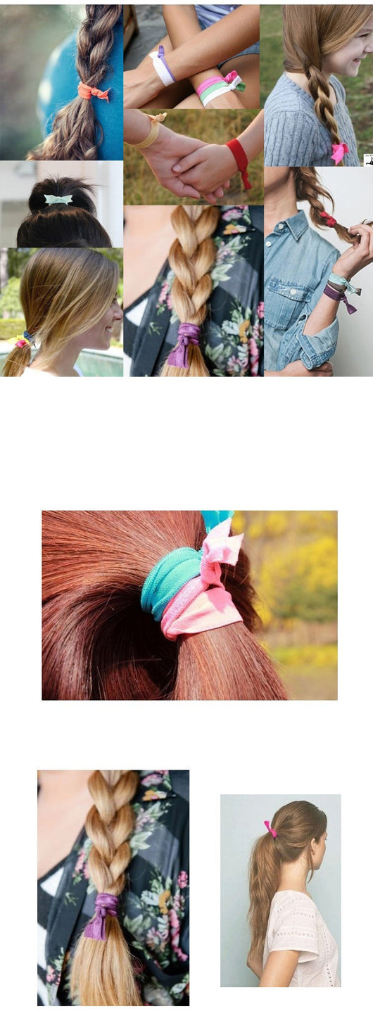 Cinta para el Cabello de Seda Estilo Coreano - Image 10
