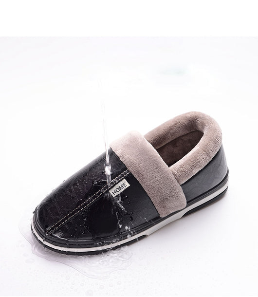 Pantuflas de Algodón Impermeables con Suela PU - Image 25