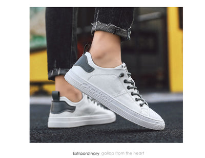 Zapatos Blancos Casuales para Hombre - Estilo Moderno y Versátil - Image 7