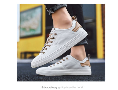 Zapatos Blancos Casuales para Hombre - Estilo Moderno y Versátil - Image 14