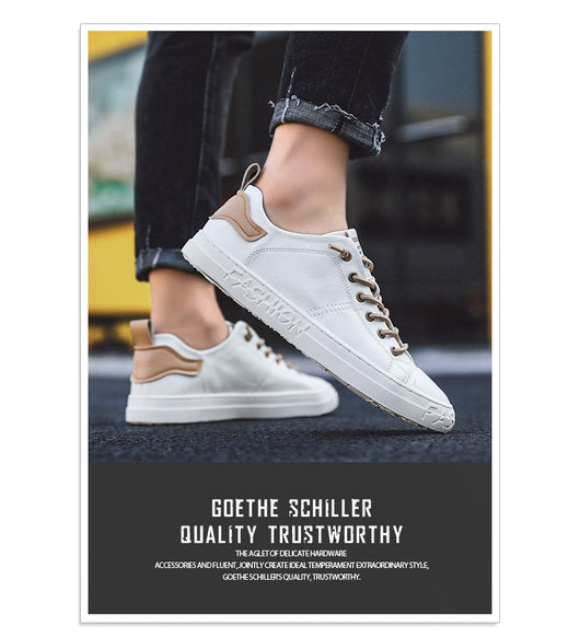 Zapatos Blancos Casuales para Hombre - Estilo Moderno y Versátil - Image 16