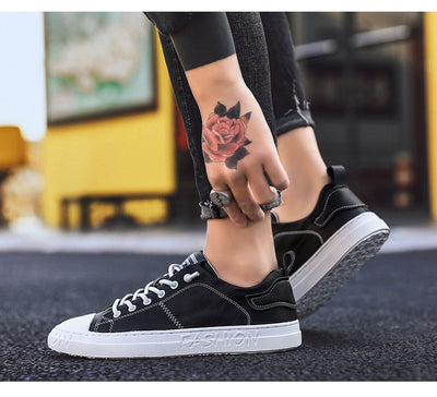 Zapatos Blancos Casuales para Hombre - Estilo Moderno y Versátil - Image 19