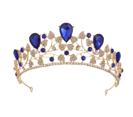 Accesorios para Vestido de Novia con Corona de Hojas Doradas - Image 6