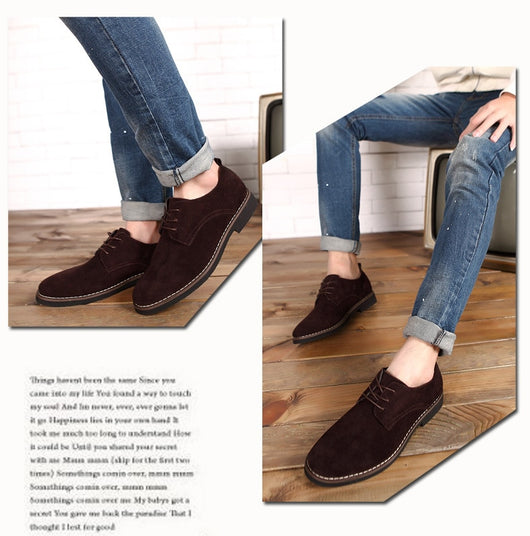 Zapatos Casuales para Hombre con Tacón Bajo y Diseño Cómodo - Image 16