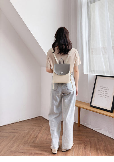 Mochila de Cuero Genuino para Mujer - Gran Capacidad y Estilo Casual - Image 11