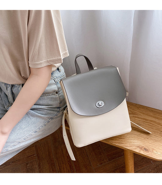 Mochila de Cuero Genuino para Mujer - Gran Capacidad y Estilo Casual - Image 13
