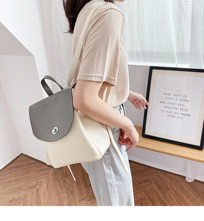 Mochila de Cuero Genuino para Mujer - Gran Capacidad y Estilo Casual - Image 16