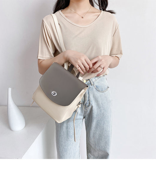Mochila de Cuero Genuino para Mujer - Gran Capacidad y Estilo Casual - Image 20