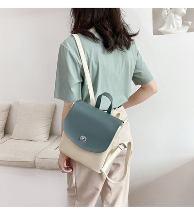 Mochila de Cuero Genuino para Mujer - Gran Capacidad y Estilo Casual - Image 22