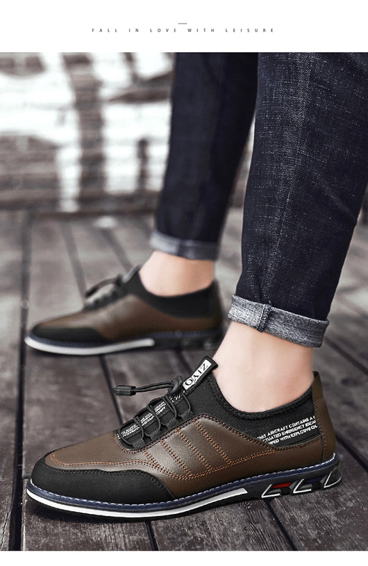 Zapatos de Vestir Casual Británicos Punta Redonda para Negocios - Image 18