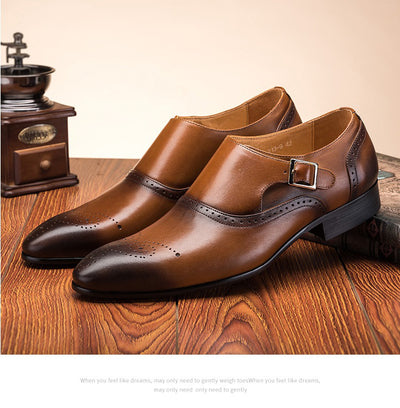 Zapatos de Cuero Brock Estilo Ejecutivo para Hombre - Image 8
