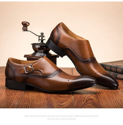 Zapatos de Cuero Brock Estilo Ejecutivo para Hombre - Image 9