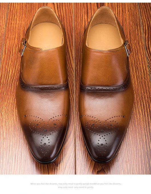Zapatos de Cuero Brock Estilo Ejecutivo para Hombre - Image 10