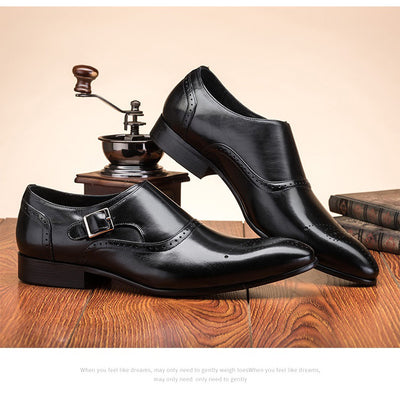 Zapatos de Cuero Brock Estilo Ejecutivo para Hombre - Image 12